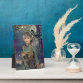 Elf Maiden im Wald Fotoplatte (Seite)