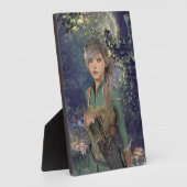 Elf Maiden im Wald Fotoplatte (Seite)