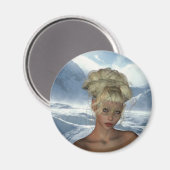 Elf Maiden Magnet (Vorderseite/Rückseite)