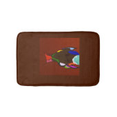 Elf Map Art  Badematte (Vorderseite)