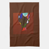 Elf Map Art Kitchen Towel Geschirrtuch (Vertikal)