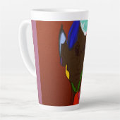 Elf Map Art  Milchtasse (Linke Ecke)