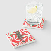 Elf Marble Stone Untersetzer Weihnachten (Seitenansicht)