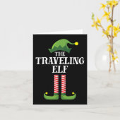 Elf Matching Familiengruppe Weihnachten Teil Karte (Gelbe Blume)