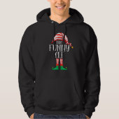 Elf Matching Family Group Christmas Py Pajama Hoodie (Vorderseite)