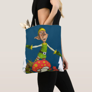 Elf Merry Christmas Damen-Taschentücher Tasche