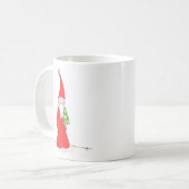Elf mit Baum Kaffeetasse (Vorderseite Links)