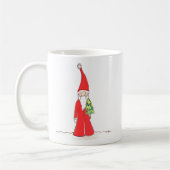 Elf mit Baum Kaffeetasse (Links)