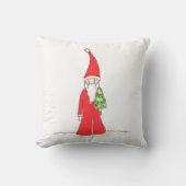 Elf mit Baum Kissen (Vorderseite)