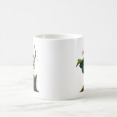 Elf mit Bow Kaffeetasse (Mittel)
