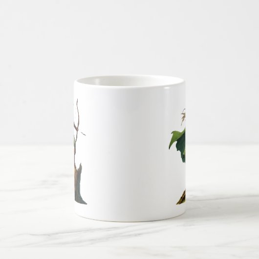 Elf mit Bow Kaffeetasse (Mittel)