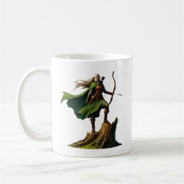 Elf mit Bow Kaffeetasse