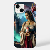 Elf mit Drachenei Case-Mate iPhone Hülle (Rückseite)
