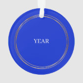 Elf mit Dreidel Chrismukkah Ornament (Rückseite)