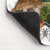 Elf mit Mushroom D1 Designs Mousepad (Ecke)