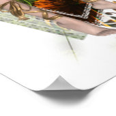 Elf mit Mushroom D1 Designs Poster Print (Ecke)