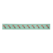 Elf mit Polka Dot Geschenkband Satinband (Vorderseite)