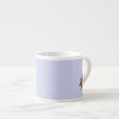 Elf mit Red Box links Hand Espresso Tasse (Vorderseite Rechts)