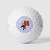 Elf mit Roter Box Callaway Warbird Golf Bälle 3 pk (Vorderseite)