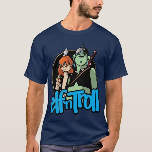 Elf ` n SCHLEPPANGEL T - Shirt (Vorderseite)