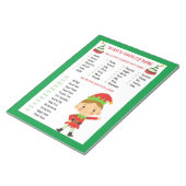 Elf-Namen Notizblock (angewinkelt)