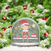 Elf on Shelf Christmas Snow Globe Schneekugeln (Weihnachten)