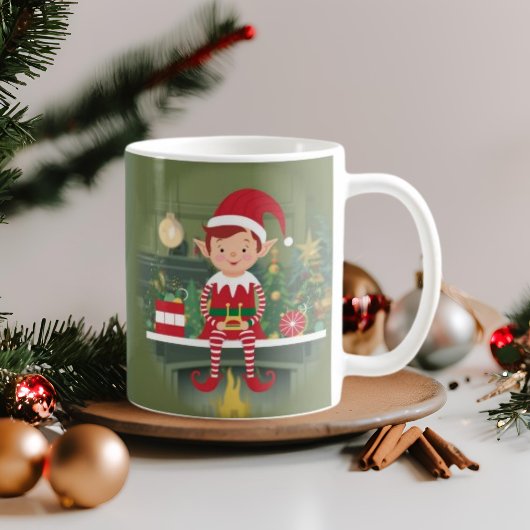 Elf on Shelf Coffee Tasse