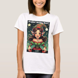 Elf on the Decks – Droppin’ Holiday Beats T-Shirt