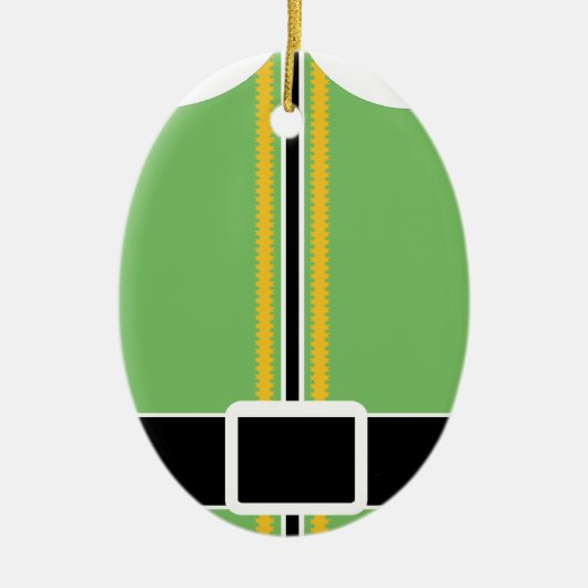 Elf Oval Ornament (Vorne)