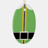 Elf-Ovalschmuck Keramikornament (Rechts)