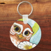 Elf Owl Blossom Schlüsselanhänger (Vorderseite)