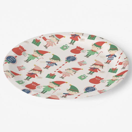 Elf Pappteller (Schrägansicht)