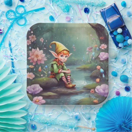 Elf Pappteller (Party)