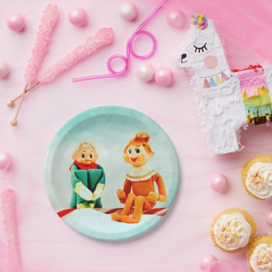 Elf Pappteller (Party)