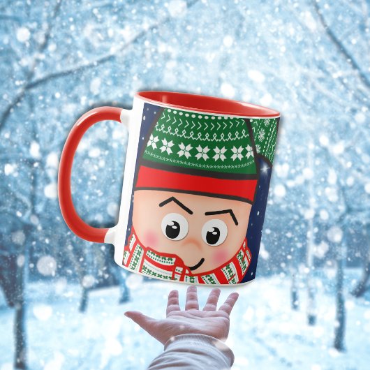 Elf Personalisiert Kaffeetasse