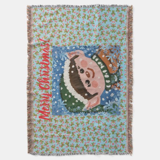 Elf Pillow Decke (Vorderseite Vertikal)