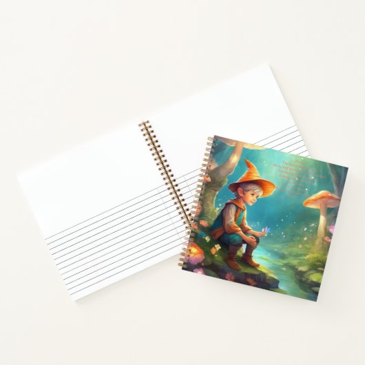 Elf Poem Hardcover Notizblock (Innenseite)