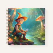Elf Poem Hardcover Notizblock (Vorderseite)