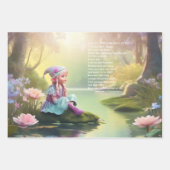 Elf Poetry Geschenkpapier Set (Vorderseite)