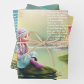 Elf Poetry Geschenkpapier Set (Beispiel)
