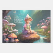 Elf Poetry Geschenkpapier Set (Vorderseite 3)