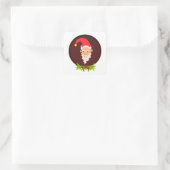 Elf Portrait Square Sticker (Tasche)
