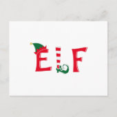 Elf Postkarte (Vorderseite)