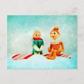 Elf Postkarte (Vorderseite)