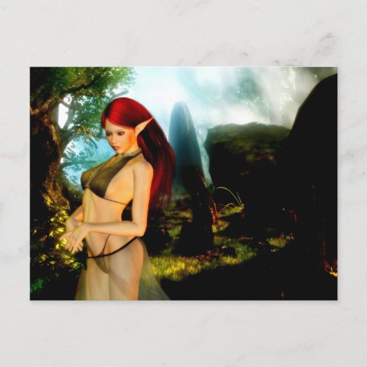 Elf Postkarte (Vorderseite)