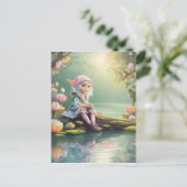 Elf Postkarte (Stehend Vorderseite)