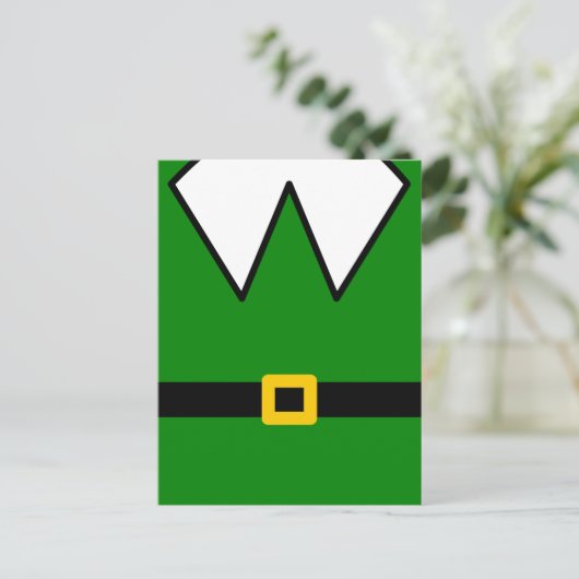 Elf Postkarte (Stehend Vorderseite)