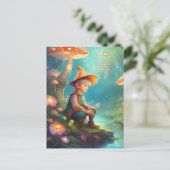 Elf Postkarte (Stehend Vorderseite)