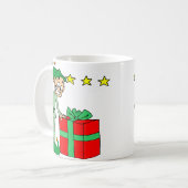 Elf Presents Gift Kaffeetasse (Vorderseite Links)
