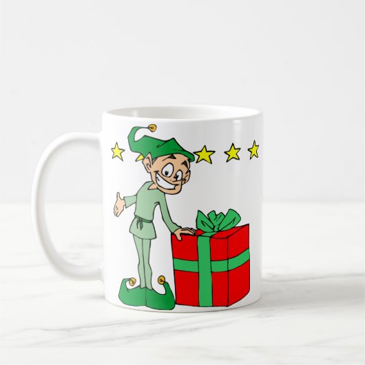 Elf Presents Gift Kaffeetasse (Links)